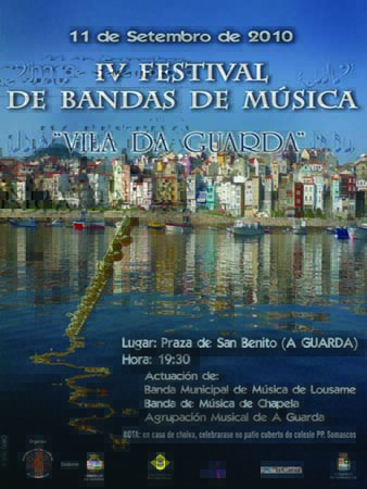 IV FESTIVAL DE BANDAS DE MÚSICA -VILA DE A GUARDA-