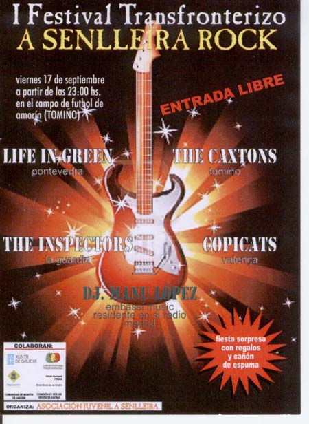 I FESTIVAL SENLLEIRA ROCK 2010 EN AMORÍN - TOMIÑO