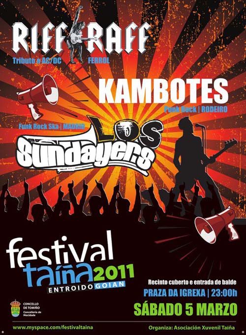 CARTEL FESTIVAL TAIÑA 2011
