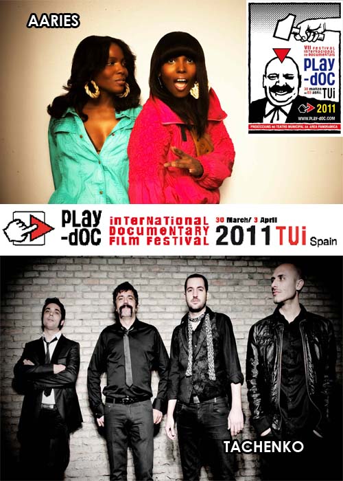 EL VITALISTA POP DE TACHENKO Y LAS POTENTES VOCES  DE LAS NORTEAMERICANAS AARIES, PROTAGONISTAS DE LOS CONCIERTOS DE PLAY-DOC