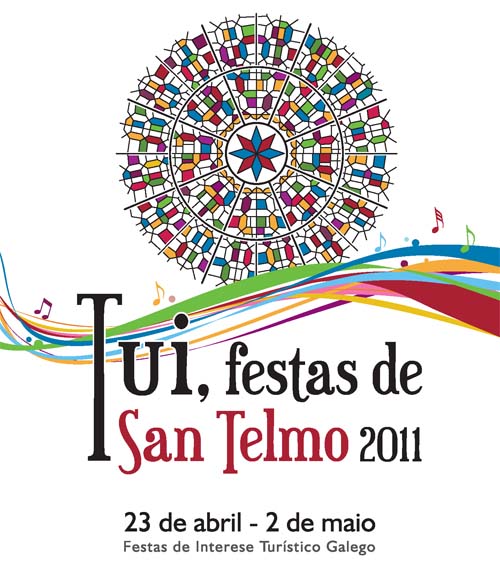 CARTEL FIESTAS DE SAN TELMO TUI 2011 23 MAYO