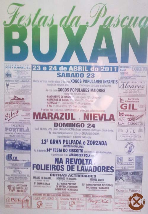 FESTAS DA PASCUA BUXÁN 2011