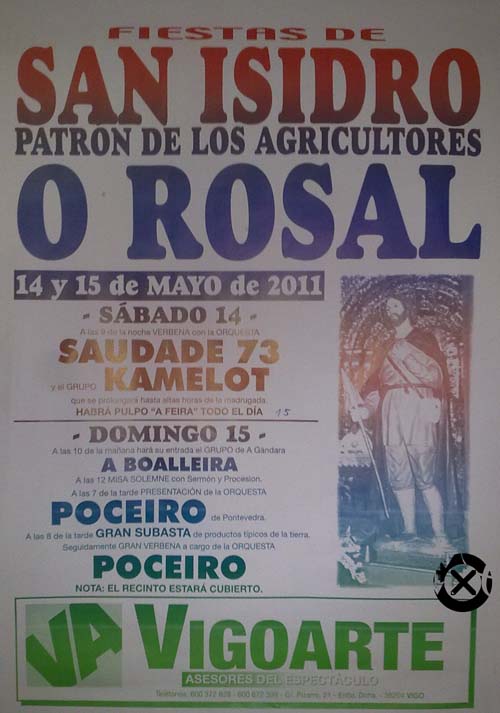 FESTAS DE SAN ISIDRO 2011 O ROSAL