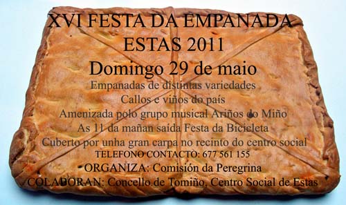XVI FESTA DA EMPANADA ESTÁS 2011