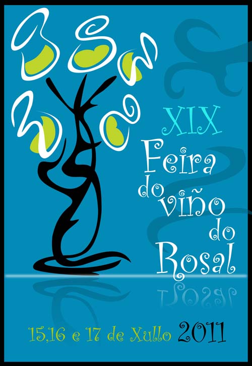 CARTEL FERIA DO VIÑO 2011