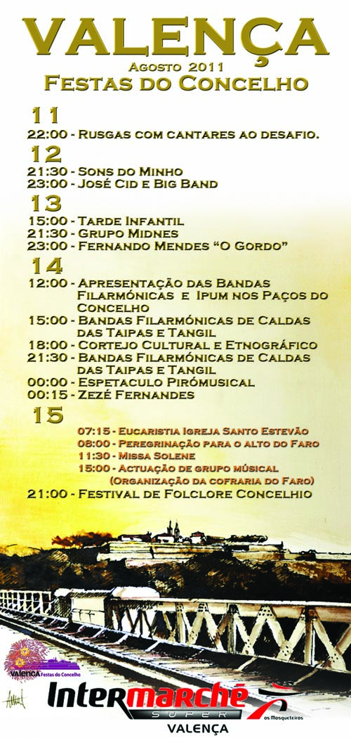 FESTAS DO CONCELLO VALENCA 2011