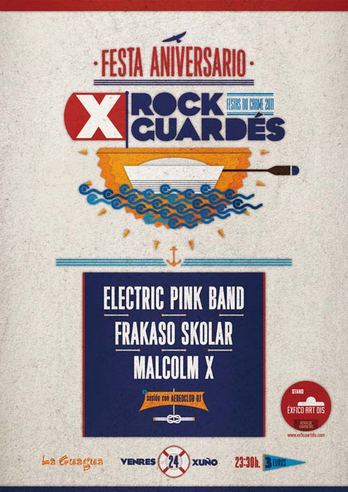 FIESTA ANIVERSARIO X ROCK GUARDES O 24 DE XUÑO
