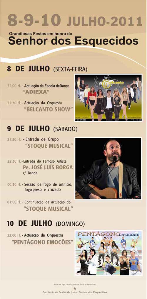 FESTAS SEÑOR DOS ESQUECIDOS 8910 XULLO 2011