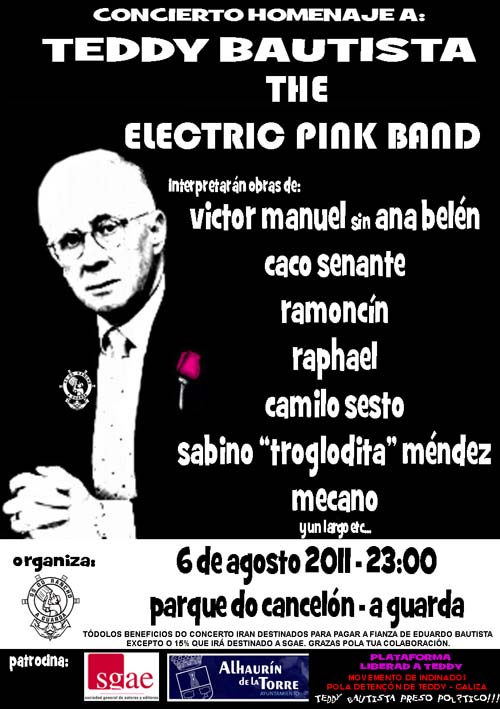 CARTEL CONCIERTO FESTA RANCHEIRA 2011 A GUARDA 6 AGOSTO 2011