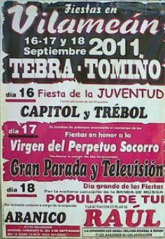 FIESTAS VILAMEAN TOMIÑO 16-18 SEPT 2011