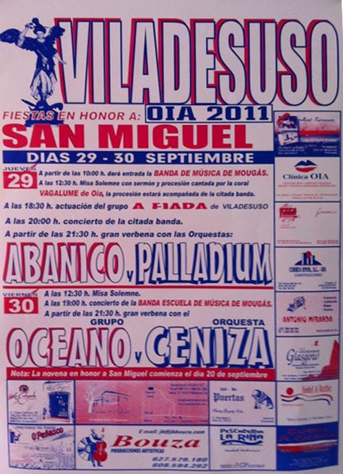 FESTAS SAN MIGUEL OIA 29-30 SEPT 2011