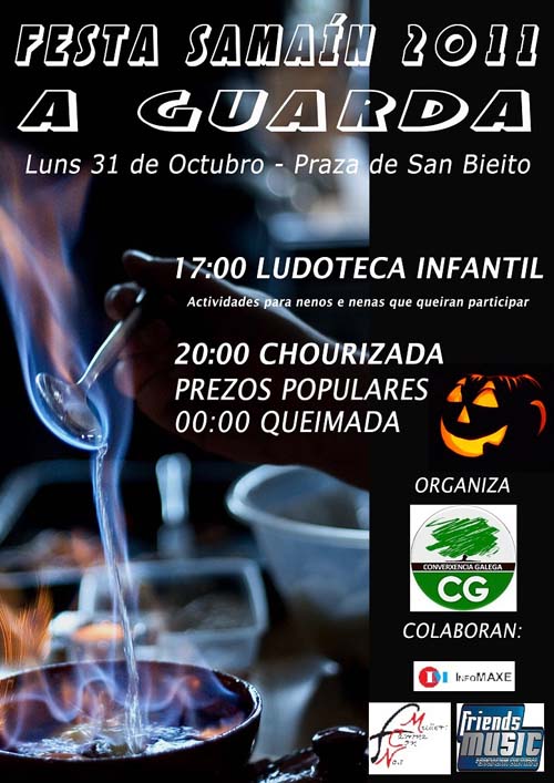 Luns 31 de Outubro na Praza de San Benito de A Guarda