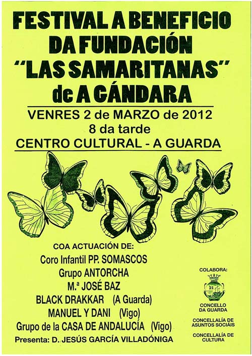 Venres 2 de Marzo de 2012 no Centro Cultural de A Guarda