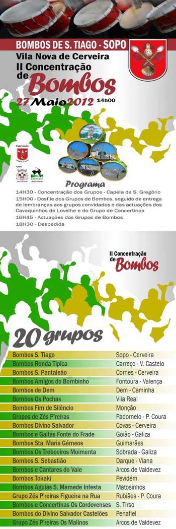 O 27 de Maio de 2012 a partires das 14:00h