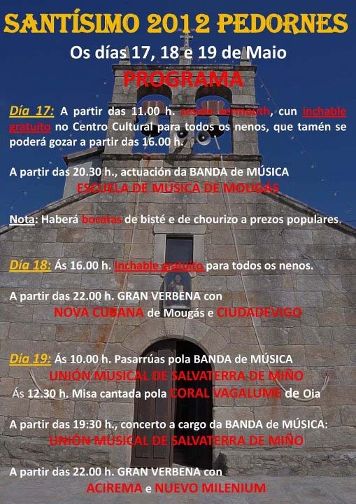 O día 18, a partir das 16.00 poderase gozar, de novo, do inchable gratuíto ata que remate a xornada. 