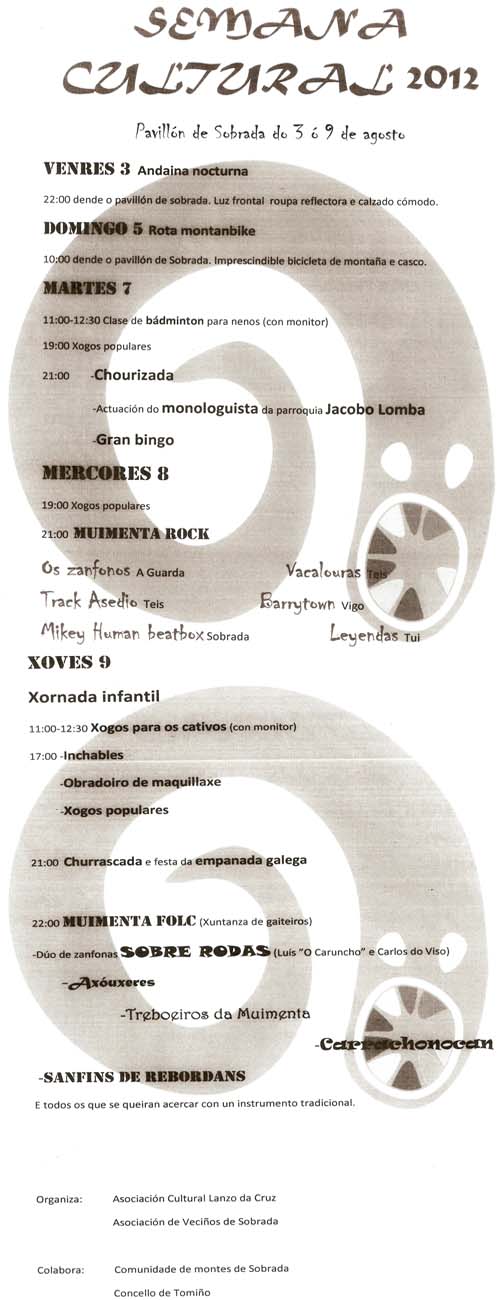 No Pavillón de Sobrada en Tomiño