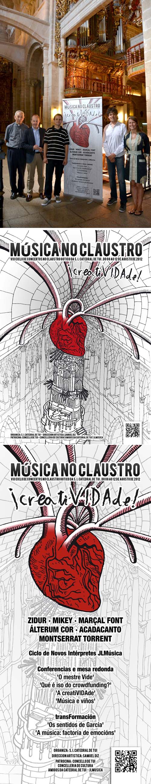 Celebrarase do mércores 8 ao domingo 12 de agosto na Catedral de Tui