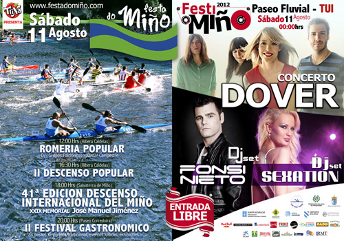 Se celebrará el sábado 11 de agosto a partir de las 12h en la Ribera de Caldelas