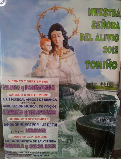 Programación de actos e festexos