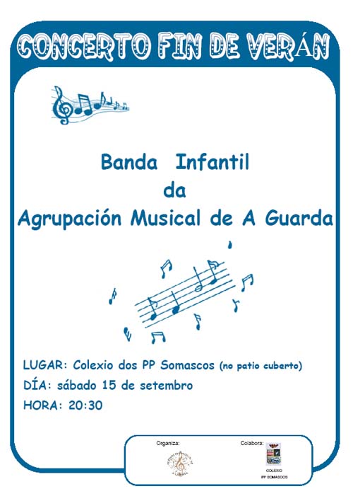 No patio cuberto do Colexio PP. Somascos de A Guarda