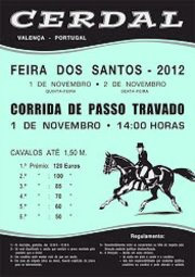 O 1 e 2 de Novembro de 2012