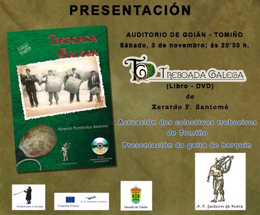 Sábado 3 de Novembro ás 20:00h no Auditorio Municipal de Goián