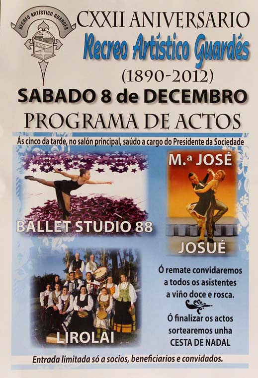 O Sábado 8 de Decembro de 2012