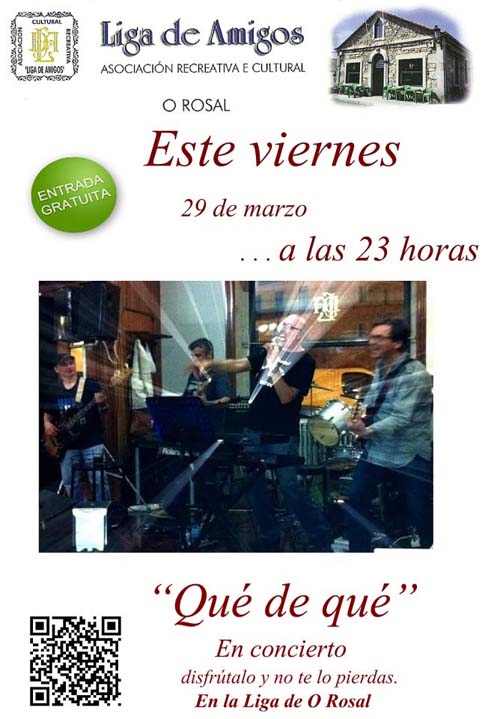 Venres 29 de Marzo ás 23:00h