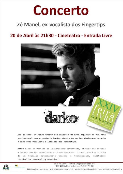 Zé Manel, ex-vocalista dos Fingertips