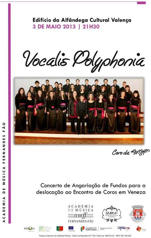 Ás 21:30 no Edificio da Alfandega Cultural de Valenca