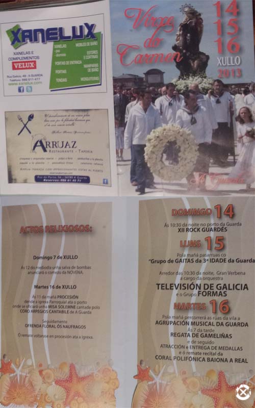 Do 14 ó 16 de Xullo de 2013 na Guarda