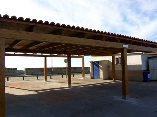 REMATADAS XA AS OBRAS DE REALIZACIÓN DA CUBERTA PARA OS PERCEBEIROS NO PORTO DE A GUARDA