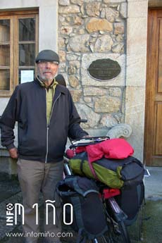 Este maestro de Cocina inici&oacute; su traves&iacute;a en bicicleta en Selva Negra el pasado 20 de Septiembre, y tiene recorrido ya m&aacute;s de 1.600km.