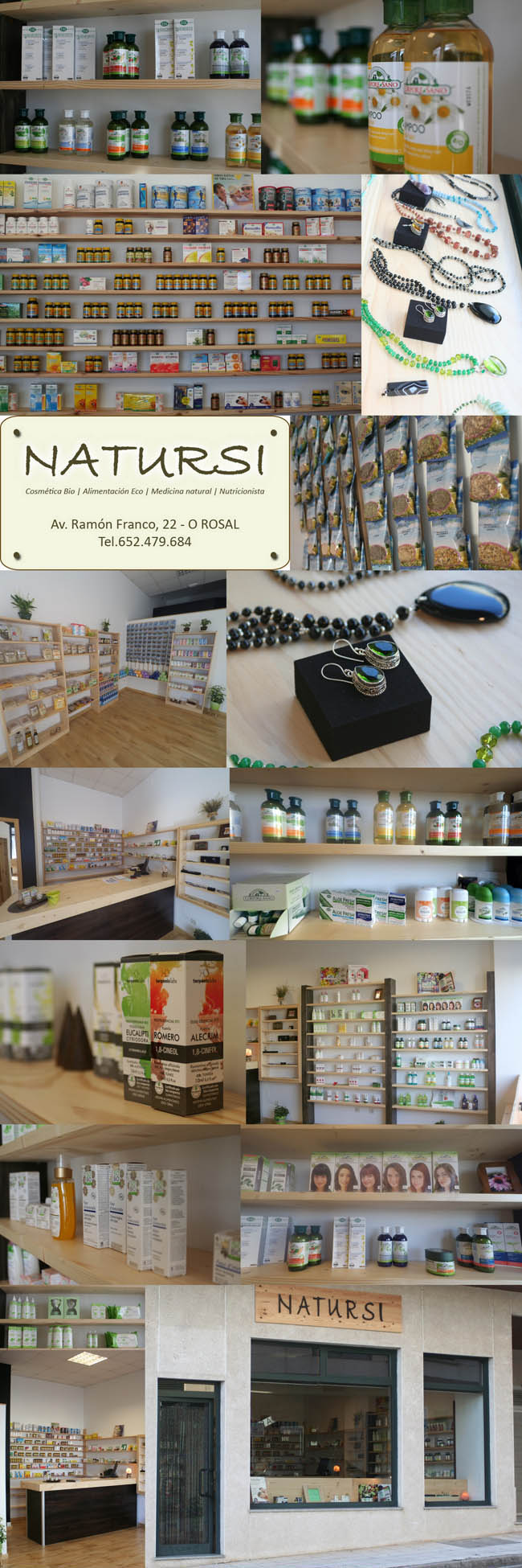 Cosmética Bio certificada, Alimentación ecológica, complementos alimenticios y mucho más.