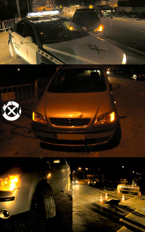 El suceso se originaba sobre las 19:30h de la tarde del 11 de Enero de 2012