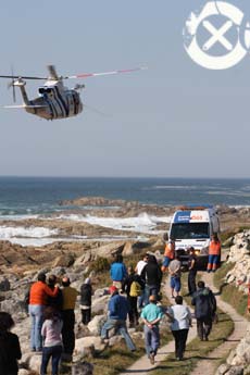 El suceso causó gran conmoción en la villa marinera de A Guarda