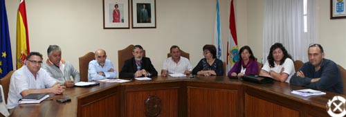 Así o quixeron facer constar trala reunión mantida na Casa consistorial o pasado Venres día 13 de Xullo de 2012