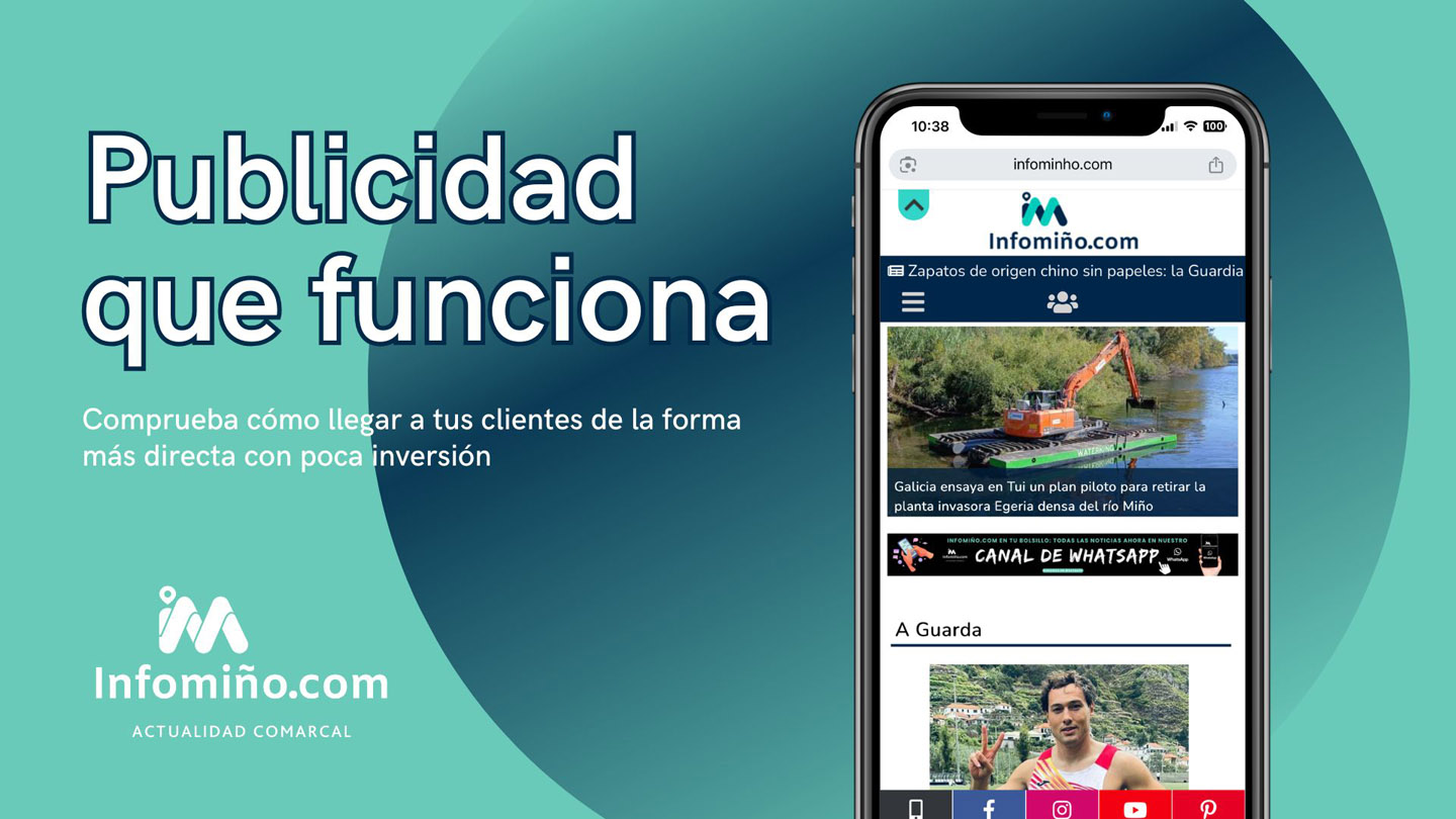 Infomiño, medio digital del Baixo Miño y Norte de Portugal. Tarifas de publicidad.