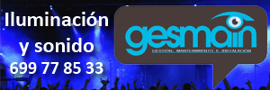 Abre en nueva ventana: PUBLICIDAD GESMAIN AUDIOVISUAL GESTI�N MANTENIMIENTO E INSTALACION ILUMINACION SONIDO