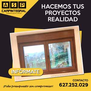 Abre en nueva ventana: PUBLICIDAD ASP CARPINTEGRAL CARPINTERIA INTERIOR EXTERIOR BAIXO MIO REFORMAS COCINAS BAOS ARMARIOS BARANDILLAS COCINAS VENTANAS PORTALES