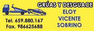 Abre en nueva ventana: PUBLICIDAD GR�AS Y DESGUACE ELOY VICENTE - O ROSAL