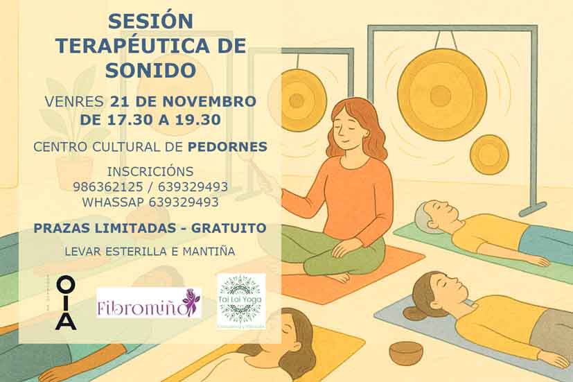 Oia apuesta por la salud y la calma interior con una sesi�n de cuencos tibetanos el 21 de noviembre