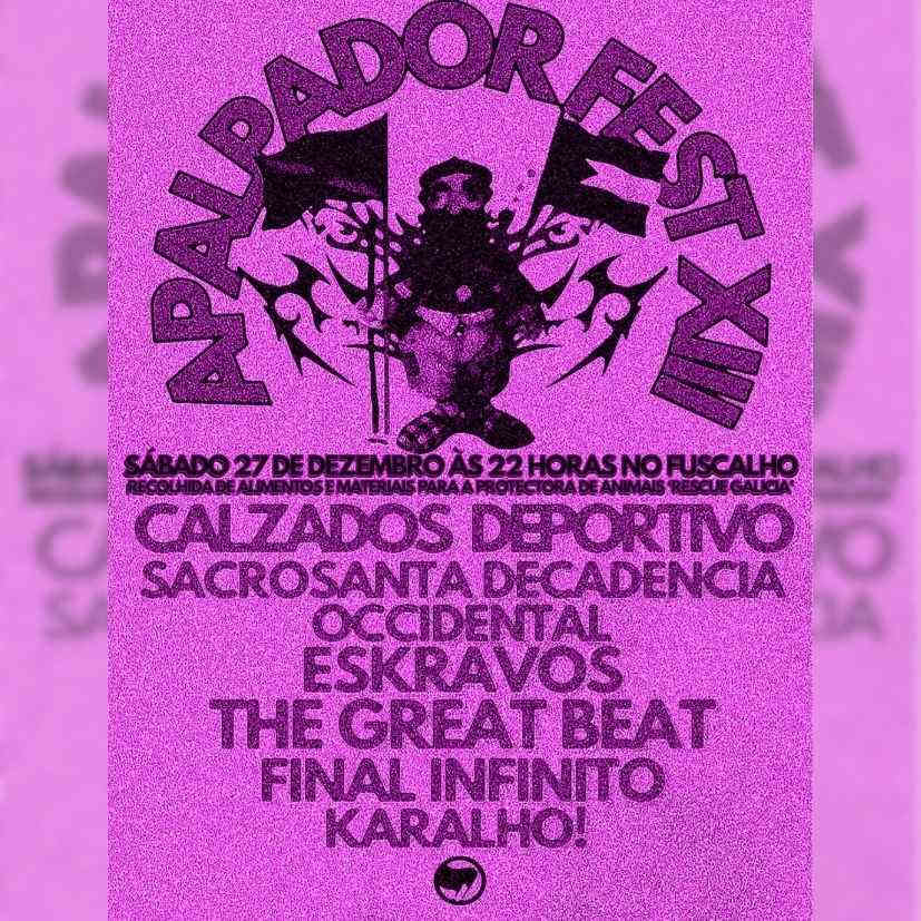 El Fuscalho  de A Guarda acoger� la 13� edici�n del Apalpador Fest