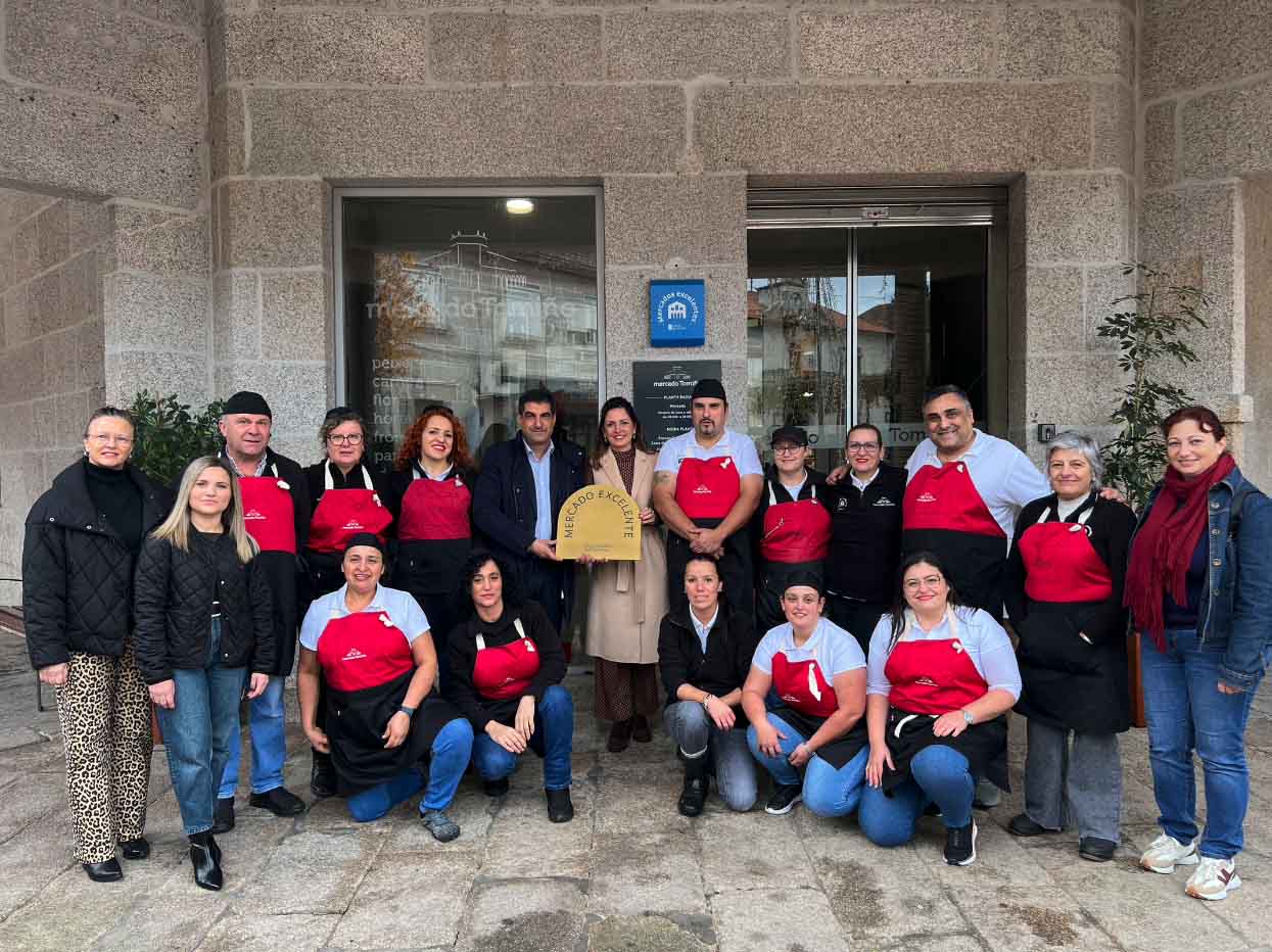 El Mercado de Tomi�o vuelve a ser ejemplo en Galicia tras revalidar su sello de Mercado Excelente