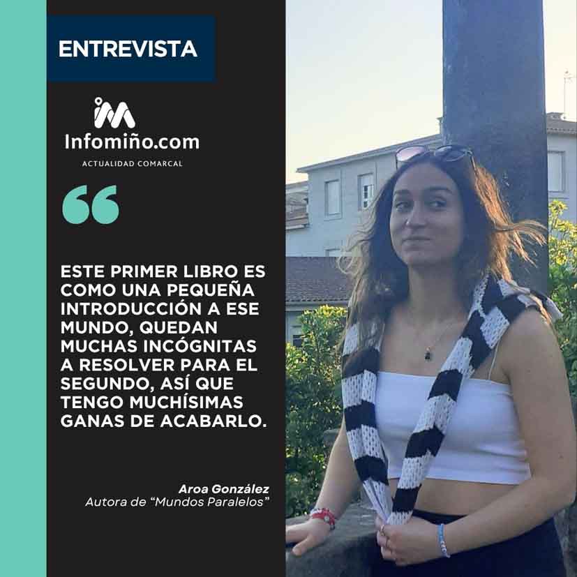 Entrevista a Aroa González: autora del libro Mundos paralelos