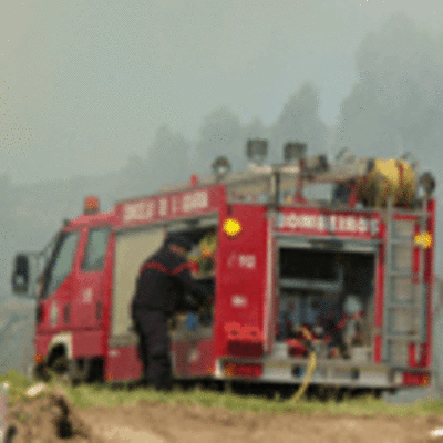 ESPECIAL - UN INCENDIO AFECTOU O PASADO DOMINGO A UNHA ZONA DE MONTE BAIXO NA GNDARA-A GUARDA