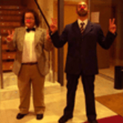 ESPECIAL - ACTUACIN O GORDO E O CALVO VAN O MDICO NO AUDITORIO DO ROSAL