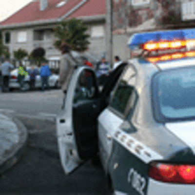 COLISIN ENTRE DOS VEHCULOS EN LA PO-354 EN A CUNCHADA O ROSAL