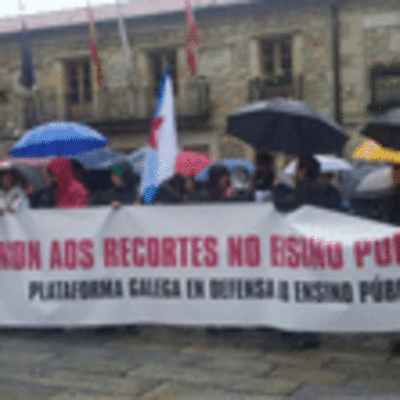 ESPECIAL - MANIFESTACIN CONTRA OS RECORTES NO ENSINO NA GUARDA