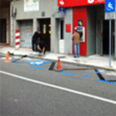 O CONCELLO DE A GUARDA AMPLIA A ZONA DE PARADA DE VEHCULOS PARA O CENTRO SAN XEROME NA RA GALICIA